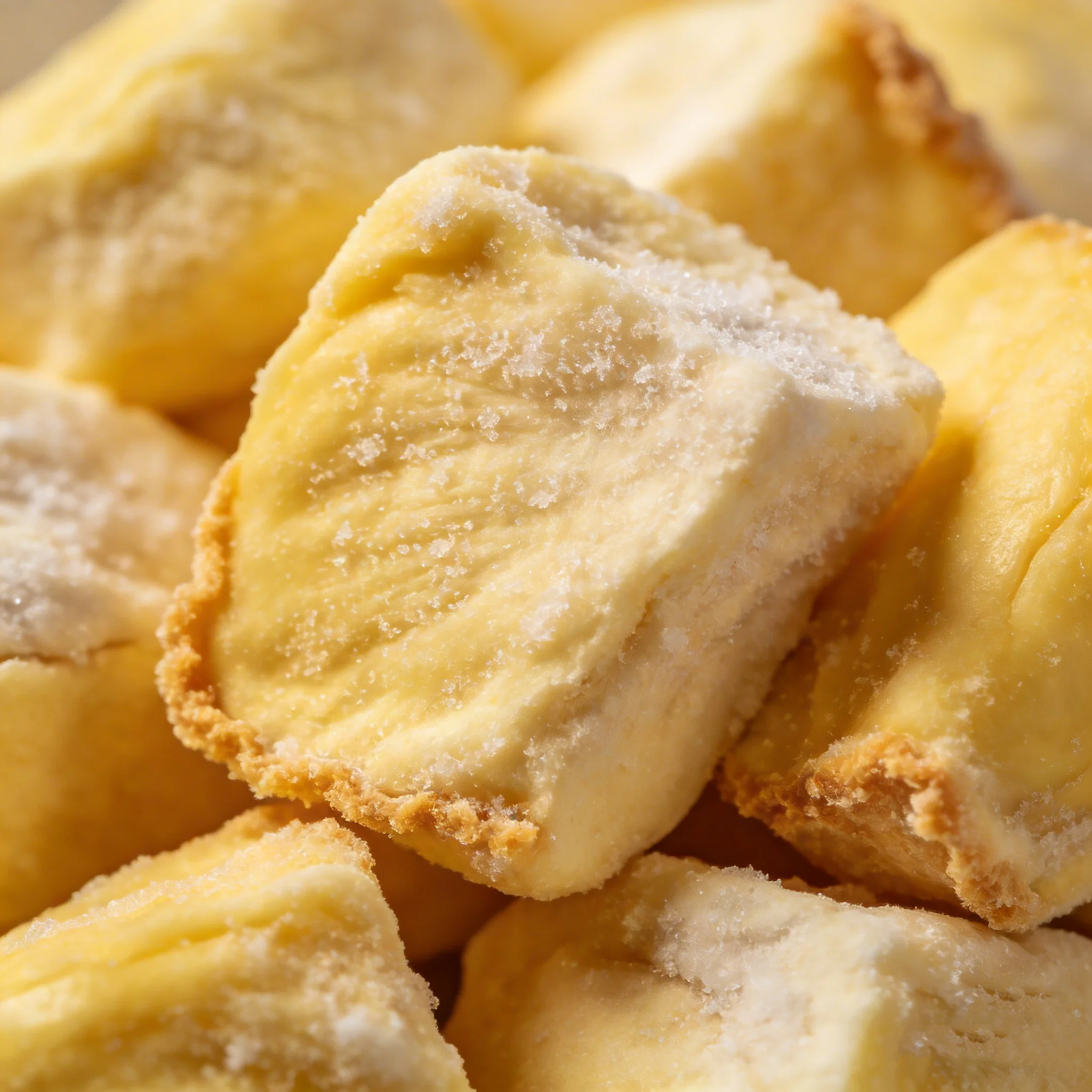 Freeze-dried Durian Pieces