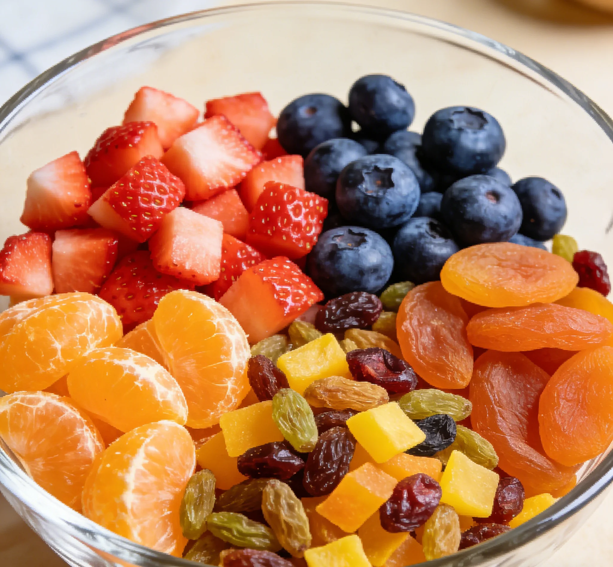 Freeze-dried Mixed Fruit Pieces