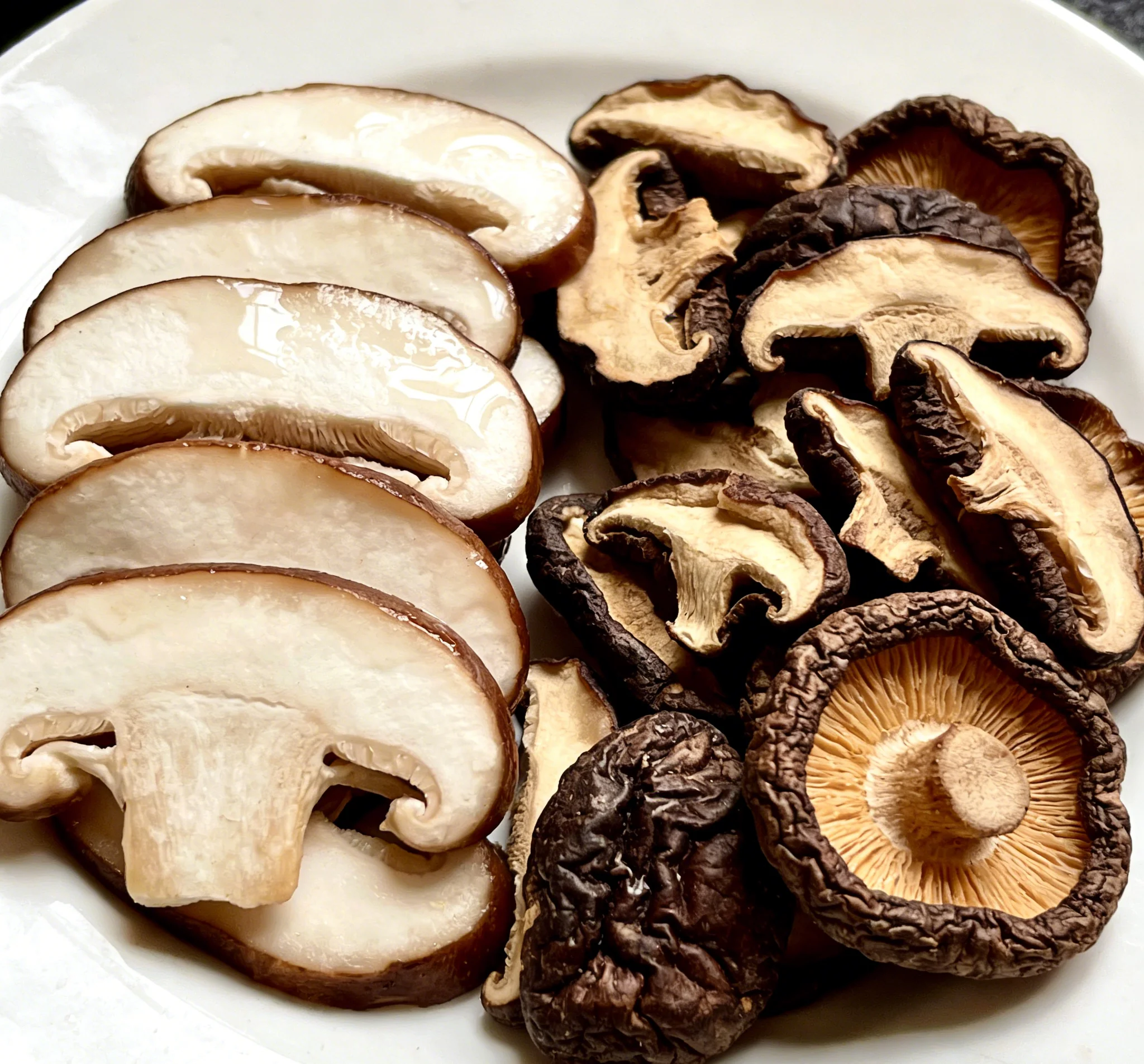 Freeze-dried Shiitake Mushrooms