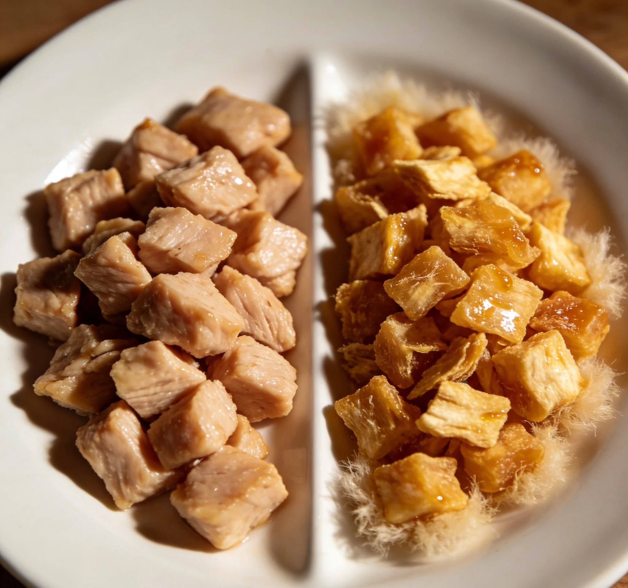 Freeze-dried Salmon Pieces