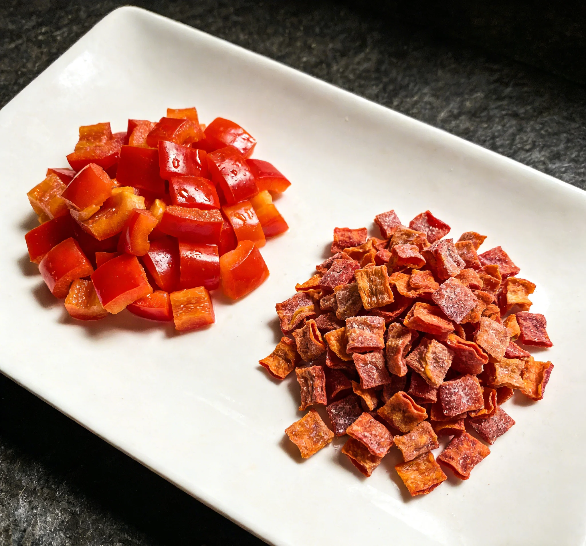 Freeze-dried Bell Pepper Dices
