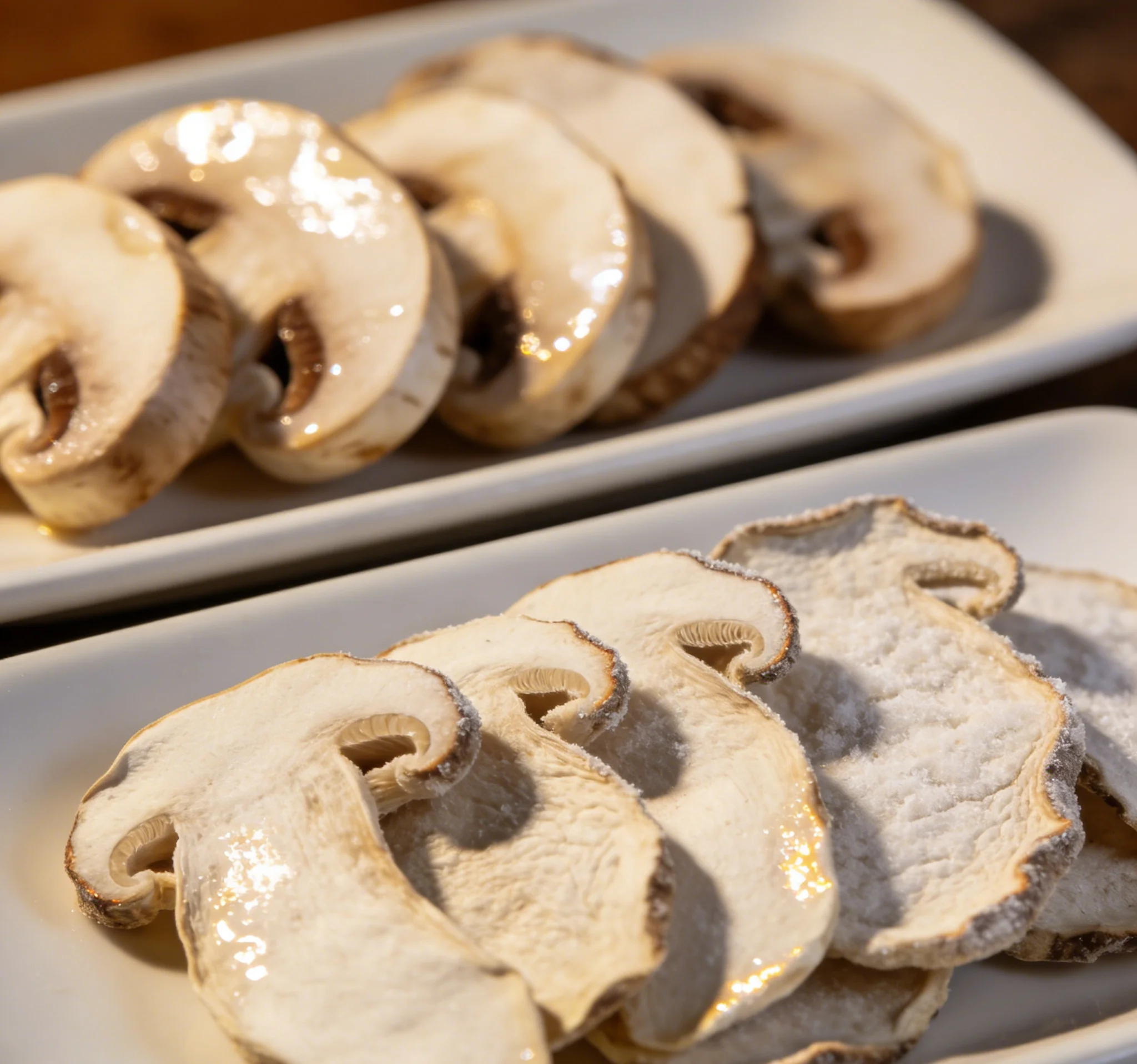 Freeze-dried Mushroom Slices