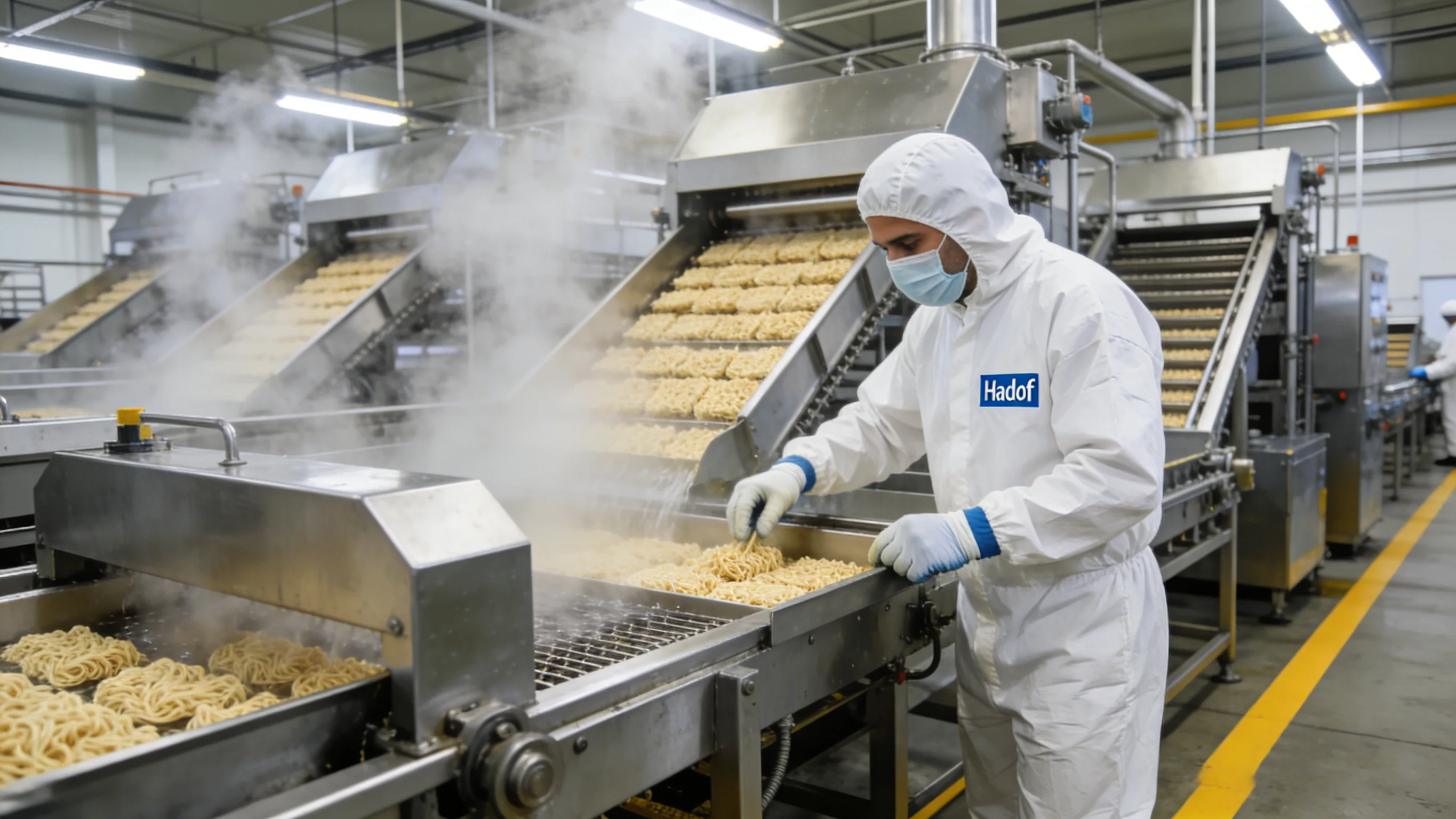 Instant Noodle Frying