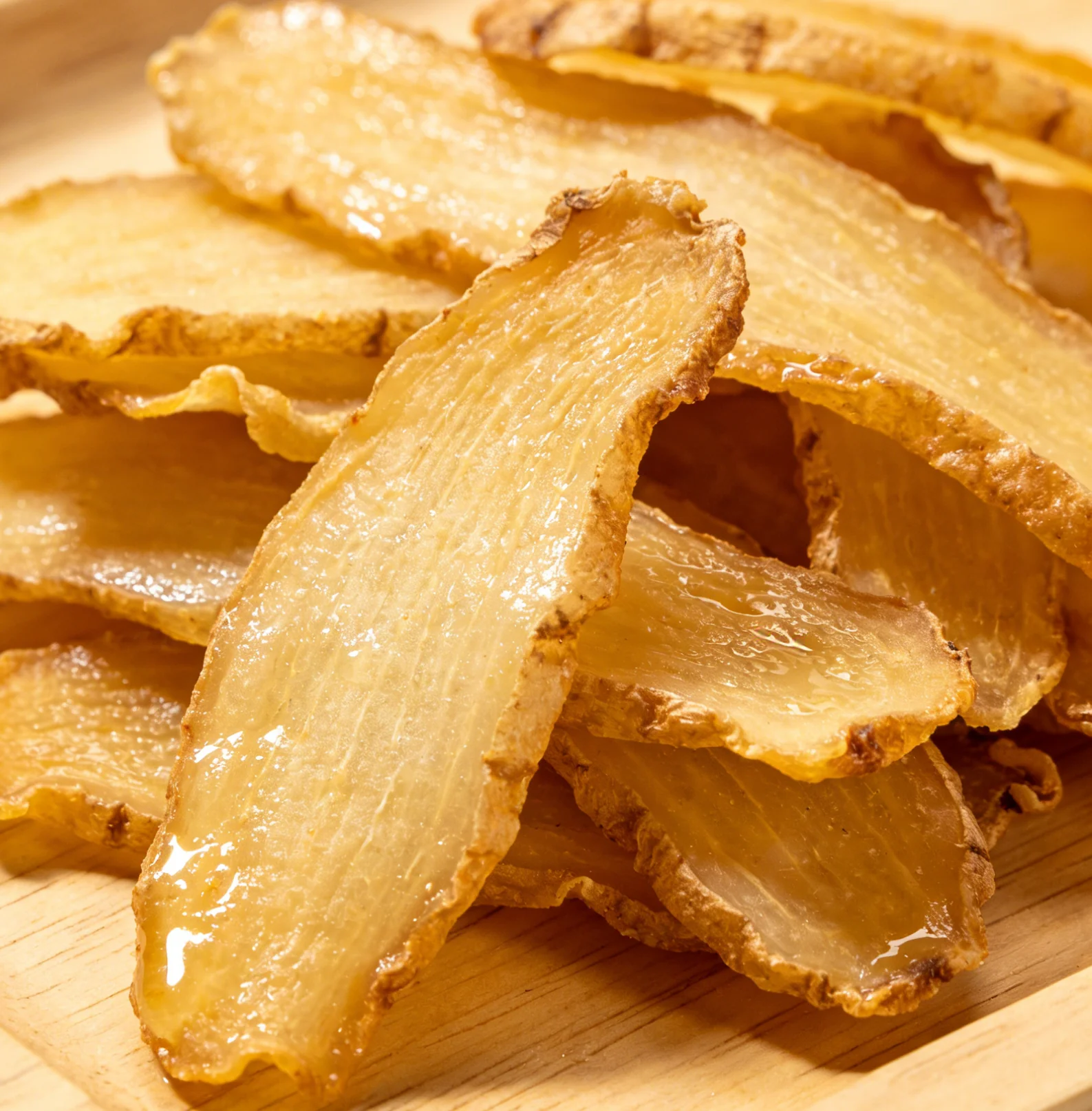 Fried Ginger Chips