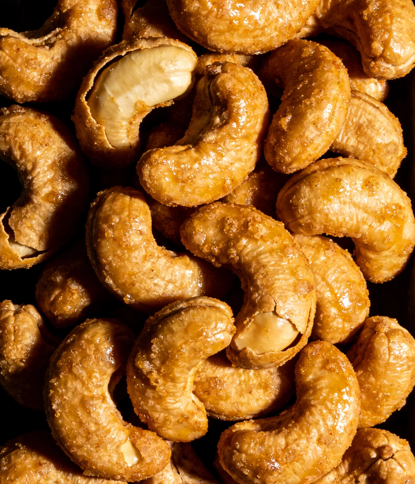 In-shell Cashew Frying