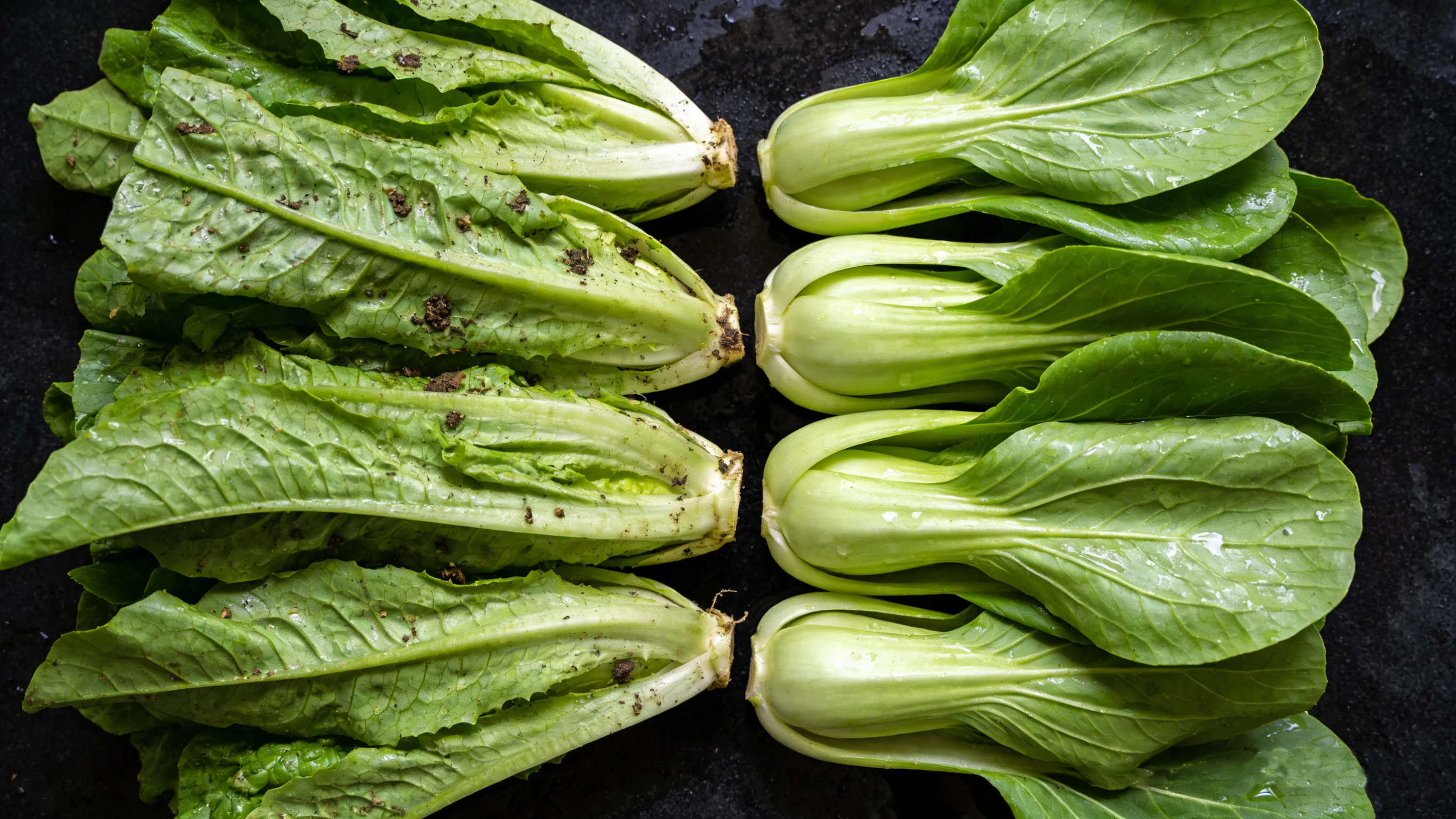 Leafy Greens After Washing