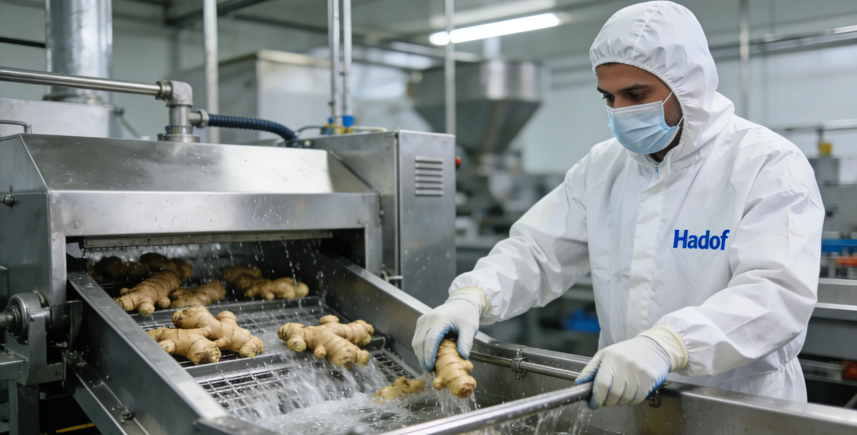 Garlic / Ginger Washing
