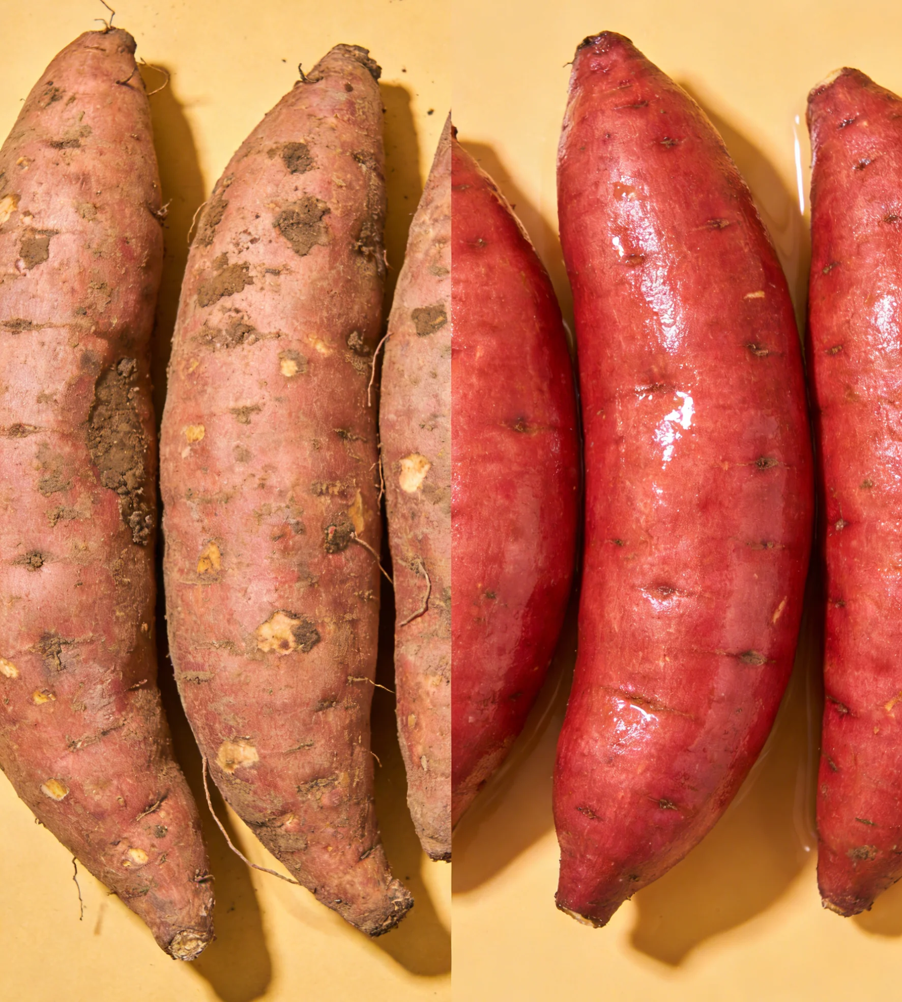 Sweet Potato Washing